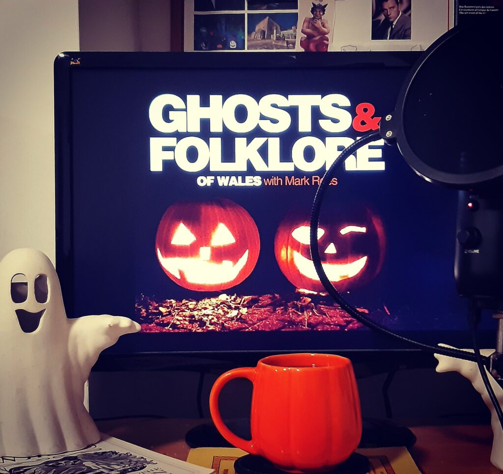 Halloween on the Ghosts & Folklore of Wales with Mark Rees podcast - the History of Halloween / Nos Calan Gaeaf