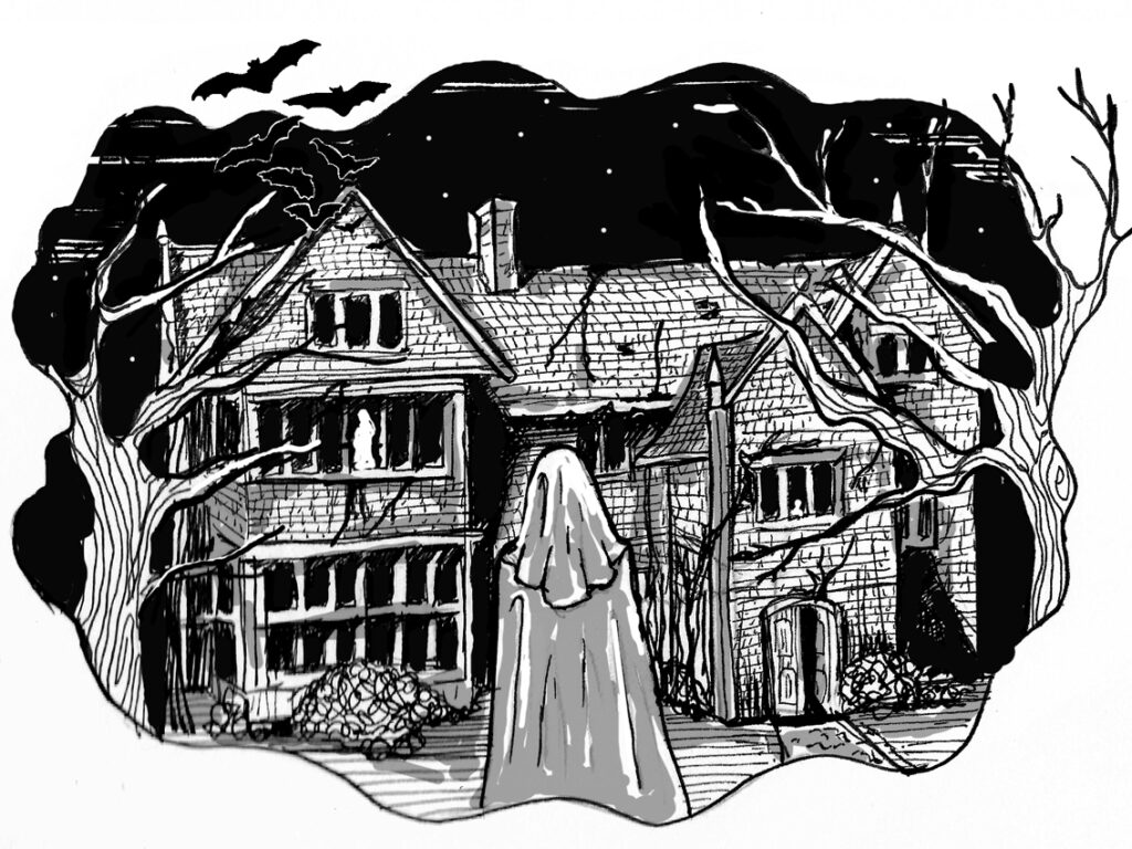 Ghosts of Wales by Mark Rees: A Haunted House in Wales