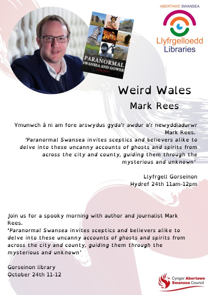 Weird Wales - Mark Rees  at Gorseinon Library