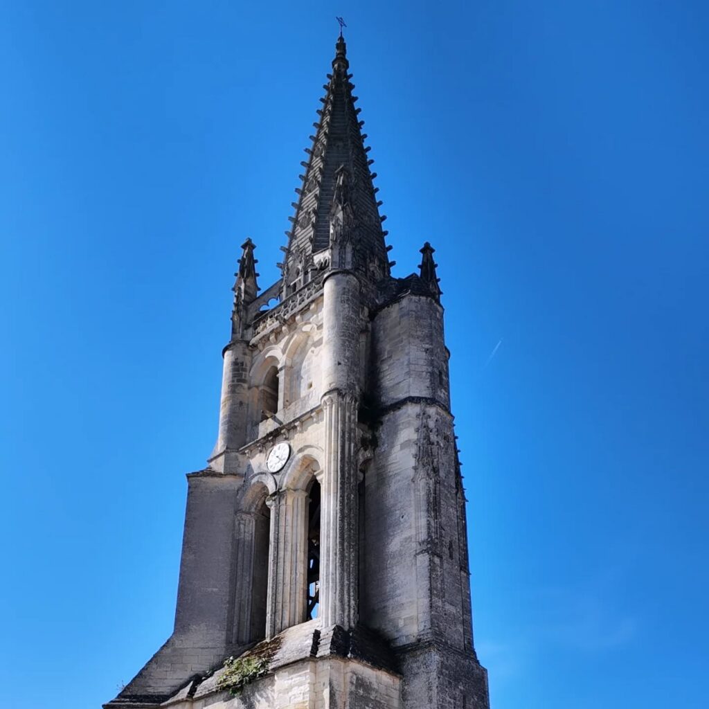Exploring Saint-Émilion.