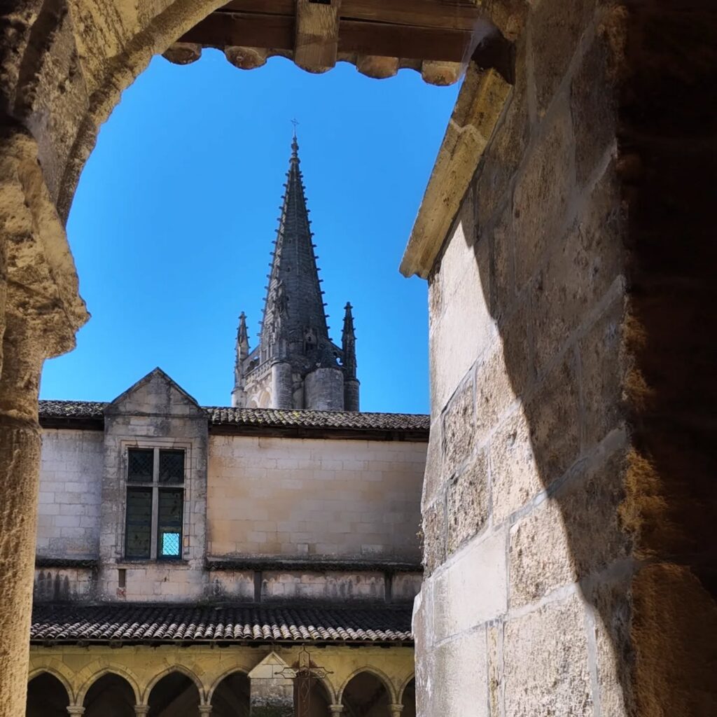 Inside Collegiate Church, Saint-Émilion.