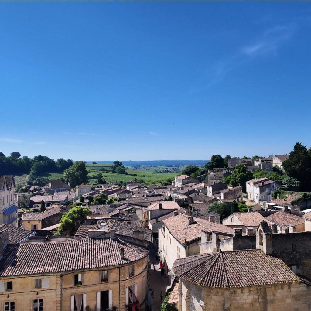 Panoramic view of Saint-Émilion.