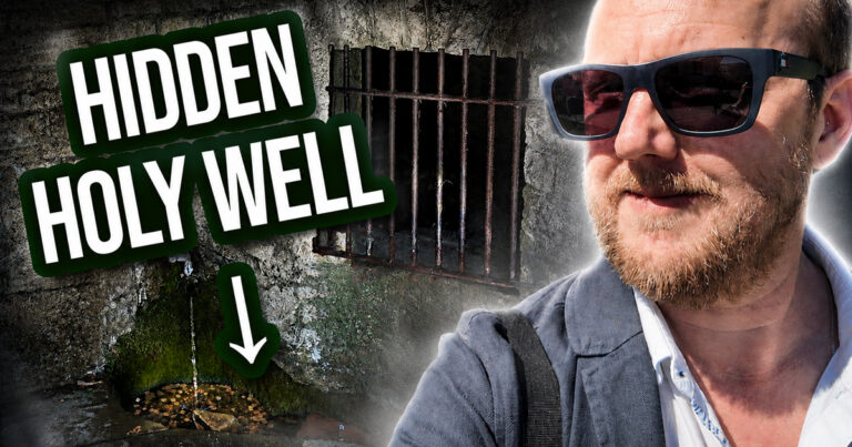 Mark Rees at the Holy Well, Llandeilo