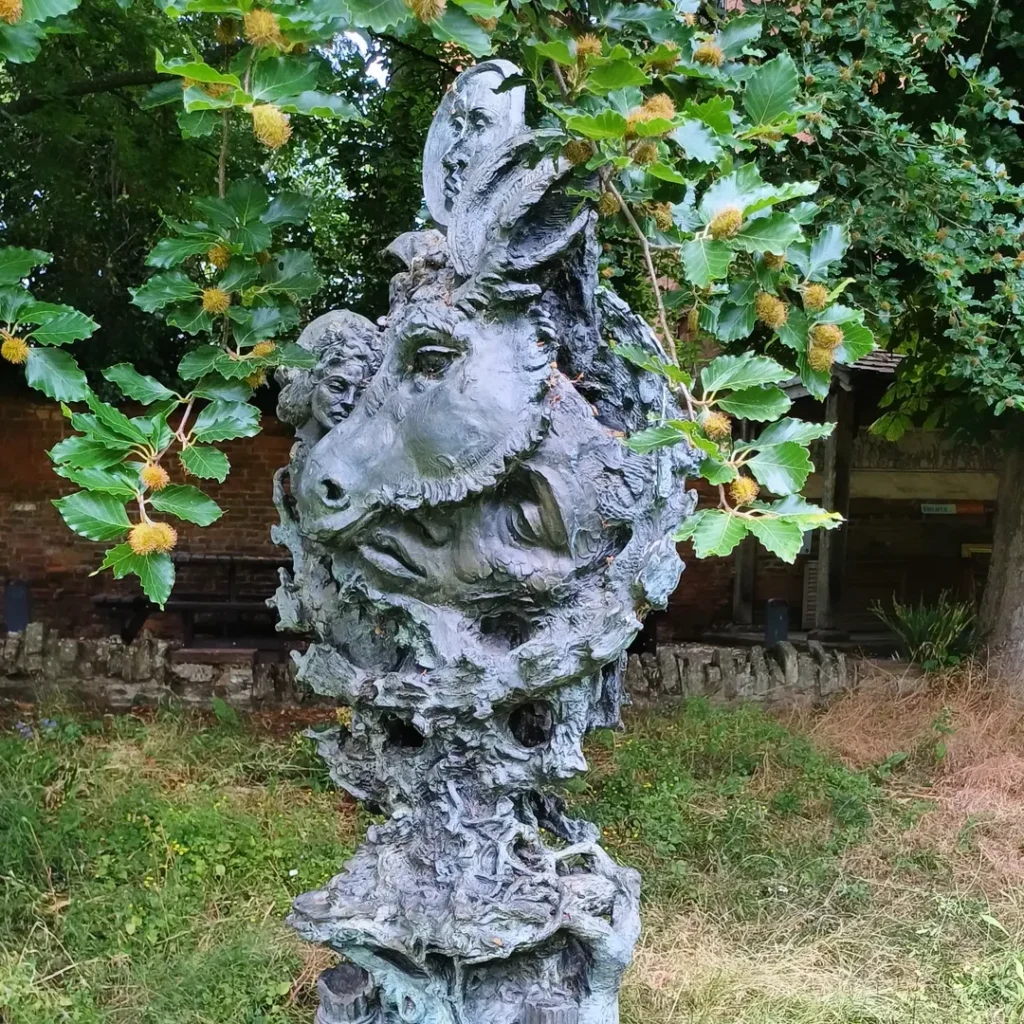 A Midsummer Night's Dream sculpture by Greg Wyatt.