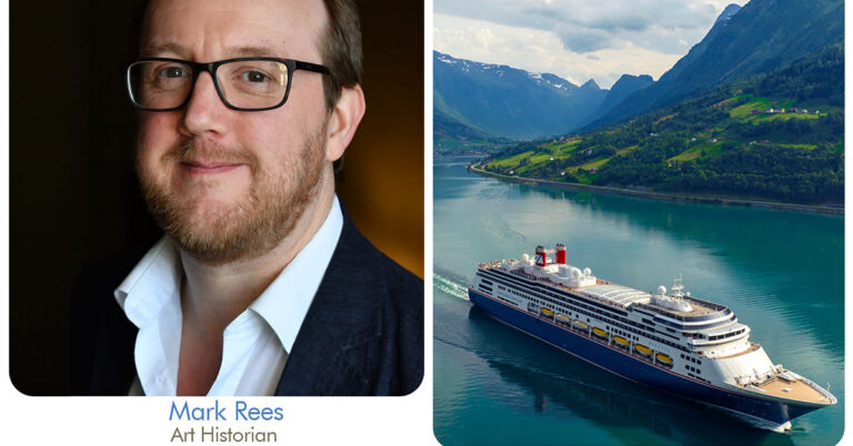 Art Historian Mark Rees - cruise ship speaker with Fred Olsen