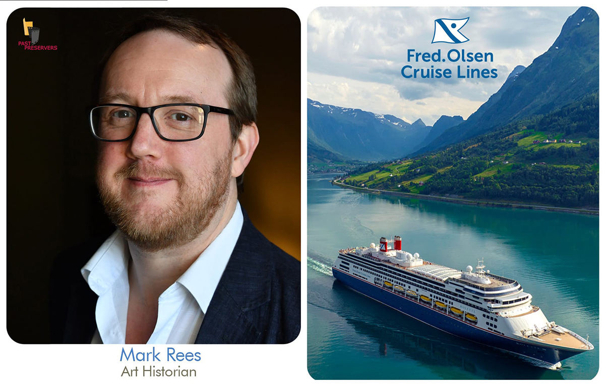 Art Historian Mark Rees - cruise ship speaker with Fred Olsen