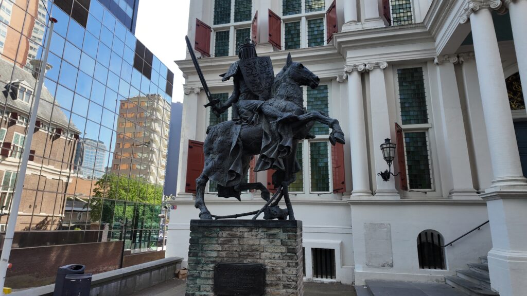 Exploring the arts and architecture of Rotterdam.