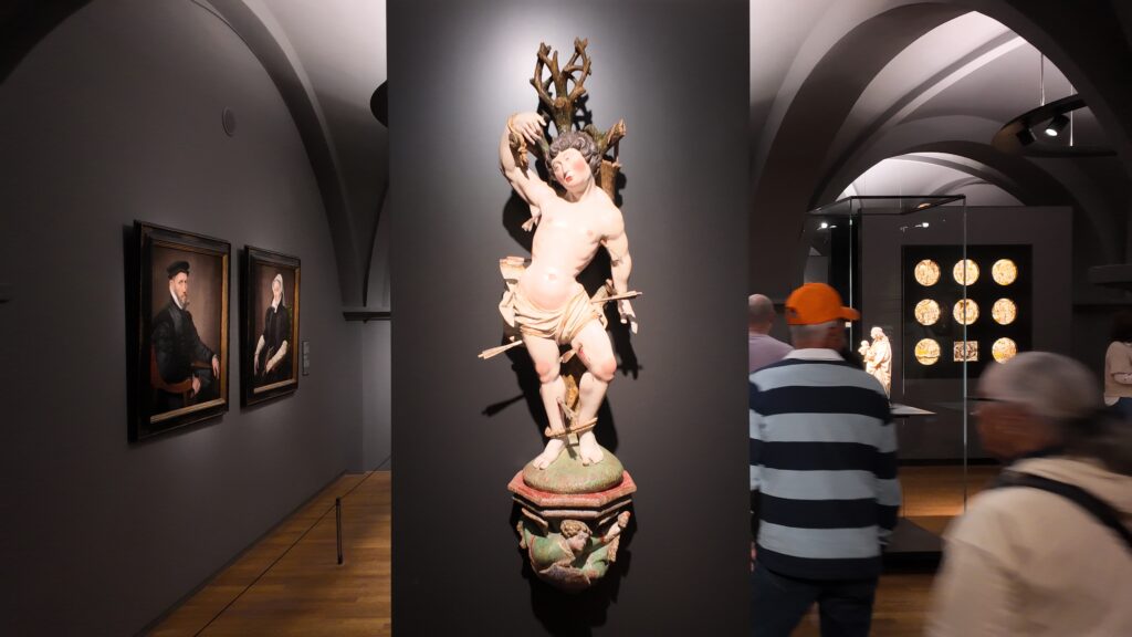 Saint Sebastian (anonymous, c. 1525) at the Rijksmuseum.