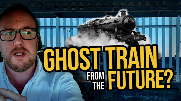 Mark Rees - Ghost Train from the Future in Whitland, Carmarthenshire, Wales