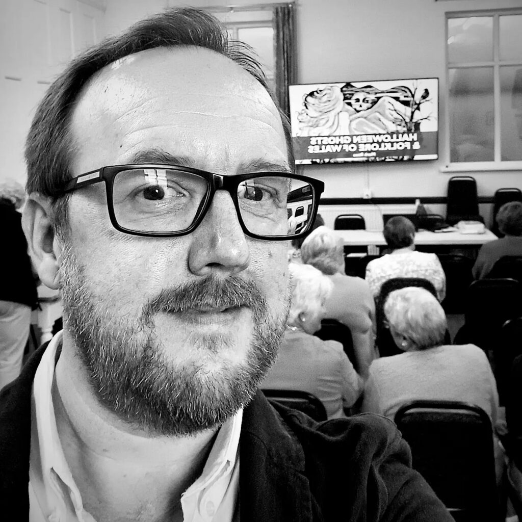 Mark Rees: Halloween Ghosts and Folklore of Wales in Whitland, Carmarthenshire
